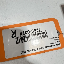 MERCEDES-BENZ S550 2007-2013 REAR SECOND ROW SEAT BELT BUCKLE LATCH FASTENER OEM