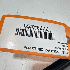 2018-2020 HONDA ACCORD HOOD BONNET REARWARD WEATHERSTRIP SEAL OEM