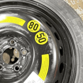 07-13 Mercedes S550 S600 S65 AMG Emergency Donut Spare Tire Wheel Rim 155/70 R19