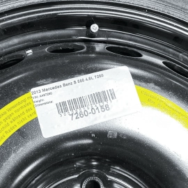 07-13 Mercedes S550 S600 S65 AMG Emergency Donut Spare Tire Wheel Rim 155/70 R19