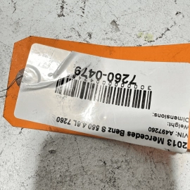 MERCEDES S550 S63 4.7L ENGINE MOTOR IGNITION COIL MODULE & CABLE OEM 2012-2017