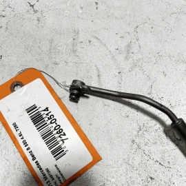 2013-17 Mercedes W221 S550 Passenger Side Engine Charger Feed Oil Hose Line OEM