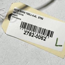 2009-2015 BMW 750 Li REAR LEFT DRIVER SIDE DOOR WIRE WIRING HARNESS OEM