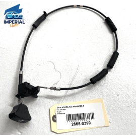 ACURA TLX REAR SEAT BACK LEFT DRIVER SIDE RELEASE CABLE & LEVER OEM 2015 - 