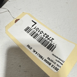 2009-2015 BMW 750LI TRUNK LID LEFT TAILLIGHT FINISHER COVER PANEL OEM