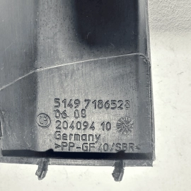 2009-10-11-2015 BMW 750LI RIGHT SIDE TRUNK WATER DRIP RAIL TRIM COVER PANEL OEM