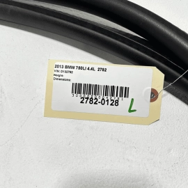 2009-2015 BMW 750 Li REAR LEFT SIDE DOOR BODY WEATHERSTRIP SEAL OEM