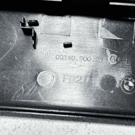 2009-2015 BMW 750 Li REAR LEFT DRIVER SIDE DOOR WINDOW COVER PANEL TRIM OEM