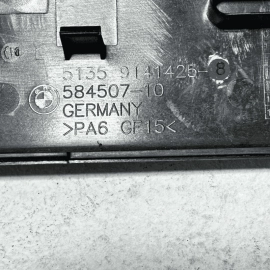 2009-2015 BMW 750 Li REAR LEFT DRIVER SIDE DOOR WINDOW COVER PANEL TRIM OEM