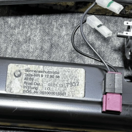 2009-2013 BMW 750 Li REAR DECK SHELF PACKAGE TRAY TRIM COVER PANEL OEM