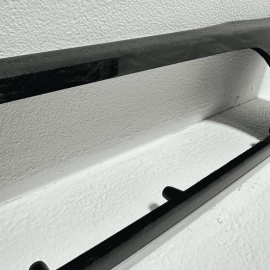 2013-2015 BMW 750 Li FRONT CENTER DASHBOARD AIR VENT COVER WOOD TRIM OEM