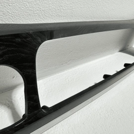 2013-2015 BMW 750 Li FRONT CENTER DASHBOARD AIR VENT COVER WOOD TRIM OEM