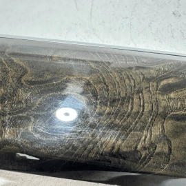 2013-2015 BMW 750LI DASH RIGHT PASSENGER SIDE OUTER WOOD GRAIN MOLDING OEM