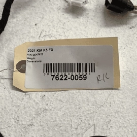 KIA K5 EX 2021 REAR LEFT DRIVER SIDE DOOR WIRE WIRING HARNESS OEM