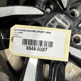 2018-2020 Honda Accord Alloy Wheel Rim 19