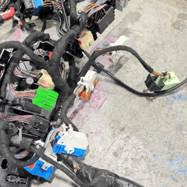 2017 JAGUAR XE 2.0L 3.0L ENGINE BAY WIRE WIRING HARNESS W/ FUSE BOX OEM