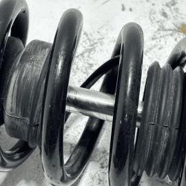 2013 - 2015 BMW 750Li FRONT LEFT SUSPENSION STRUT SPRING ASSEMBLY OEM