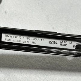 BMW 750LI 09-15 F01 F02 FRONT PASSENGER SIDE DOOR WINDOW FRAME UPPER MOLDING OEM BMW 750LI 09-15 F01 F02 FRONT PASSENGER SIDE DOOR WINDOW FRAME UPPER MOLDING OEM