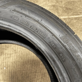 USED Goodyer Assurance 215/55 R17 94V Tire  M+S  6/32
