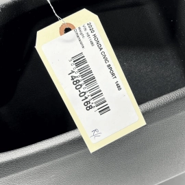 2019-2021 HONDA CIVIC REAR LEFT SIDE INTERIOR DOOR PANEL COVER TRIM OEM 2019-2021 HONDA CIVIC REAR LEFT SIDE INTERIOR DOOR PANEL COVER TRIM OEM
