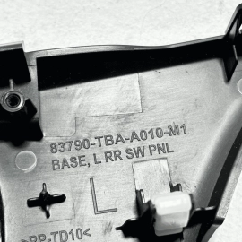 2018-2020 HONDA CIVIC DOOR PANEL WINDOW SWITCH BEZEL REAR LEFT SIDE OEM