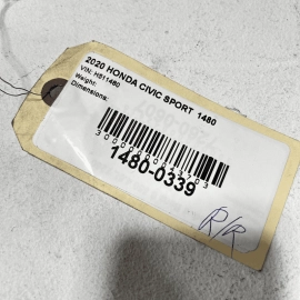 2020 HONDA CIVIC SPORT REAR RIGHT PASSENGER DOOR WIRE WIRING HARNESS OEM