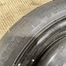 Hyundai Elantra Spare Donut Tire Wheel Rim Oem T125/70D16