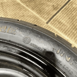 Hyundai Elantra Spare Donut Tire Wheel Rim Oem T125/70D16