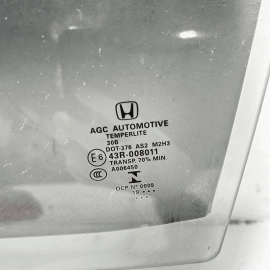2016-2021 HONDA CIVIC DOOR WINDOW GLASS REAR LEFT DRIVER SIDE OEM