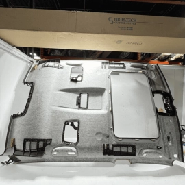 2009 - 2015 BMW 750 740 F02 ROOF HEADLINER CEILING PANEL TRIM COVER BLACK OEM