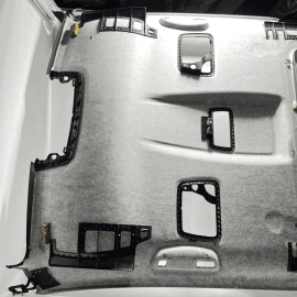 2009 - 2015 BMW 750 740 F02 ROOF HEADLINER CEILING PANEL TRIM COVER BLACK OEM