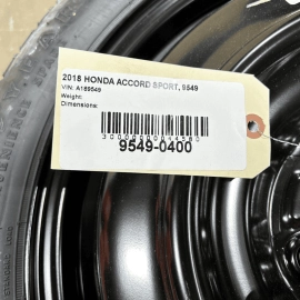 HONDA ACCORD 2013-2020 MAXXIS SPARE TIRE WHEEL T135/80D17 103M OEM