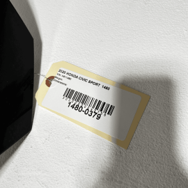 2016-2021 Honda Civic Trunk Deck Lid License Plate Molding Cover Panel Trim OEM