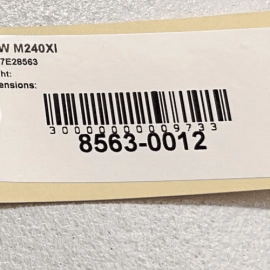 BMW M240xi F23 2017 - 2021 M2 230xi TRUNK CARGO INTERIOR COURTESY LIGHT LAM