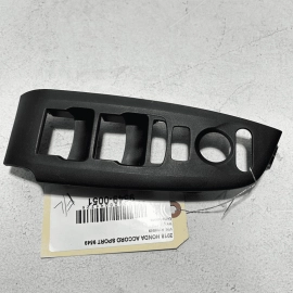 HONDA ACCORD 2018-2022 FRONT DRIVER DOOR WINDOW MASTER SWITCH BEZEL TRIM OEM HONDA ACCORD 2018-2022 FRONT DRIVER DOOR WINDOW MASTER SWITCH BEZEL TRIM OEM
