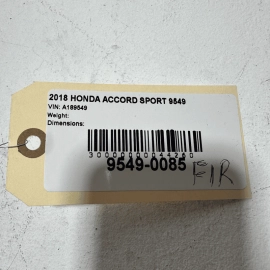 Honda Accord 2018-2022  Front Right Passenger Seat Belt Buckle Pretensioner OEM