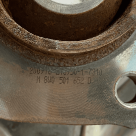 AUDI A5 SPORTBACK QUATTRO Rear Passenger Side Spindle Knuckle & Hub 2018-23