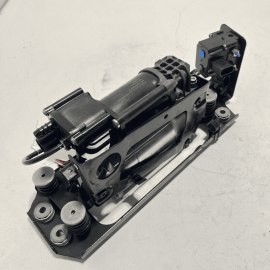 2009-2015 BMW 750 I LI REAR AIR RIDE SUSPENSION AIR COMPRESSOR PUMP ASSEMBLY OEM