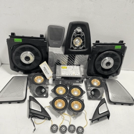 09-15 BMW 750 BANG & OLUFSEN SET SPEAKER SUBWOOFERS NAVIGATION RADIO CD DVD OEM