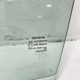 2018 - 2024 TOYOTA CAMRY REAR LEFT DRIVER SIDE DOOR MOVABLE WINDOW GLASS OEM