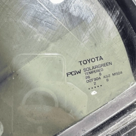 2018 - 2024 Toyota Camry Rear Left Driver Side Quarter Window Glass OEM