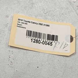 TOYOTA CAMRY 2018-2020 REAR RIGHT PASSENGER SIDE DOOR WIRE WIRING HARNESS OEM