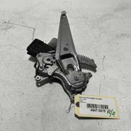 TOYOTA CAMRY REAR PASSENGER SIDE DOOR WINDOW REGULATOR W/ MOTOR 2018-2024 OEM