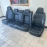 2013 BMW 750LI COMPLETE SEAT LEATHER SET BLACK OEM