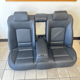 2013 BMW 750LI COMPLETE SEAT LEATHER SET BLACK OEM