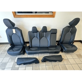 2021 TOYOTA CAMRY SE SEAT LEATHER SET BLACK/Front Armrest Cover  OEM