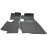 2017-2021 Honda Civic Front & Rear Floor Carpet Liner Cover Mat OEM Set of 4
