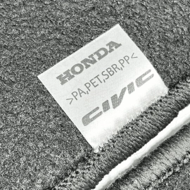 2017-2021 Honda Civic Front & Rear Floor Carpet Liner Cover Mat OEM Set of 4 2017-2021 Honda Civic Front & Rear Floor Carpet Liner Cover Mat OEM Set of 4