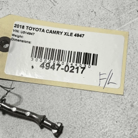2018 - 2024 TOYOTA CAMRY FRONT LEFT DRIVER SIDE DOOR LOCK CYLINDER HANDLE OEM
