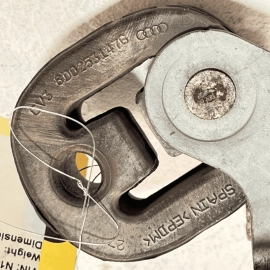 2012 - 2018 Audi A6 FRONT LEFT SIDE HANGER EXHAUST SUPPORT w/ BRACKET OEM 1